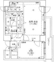 アルファコート琴似の間取り画像