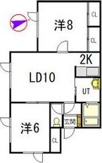 αNEXTウールーの間取り画像