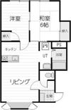 レジデンスHKの間取り画像