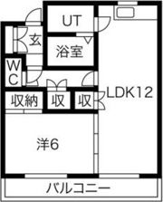 瑞穂木の城2の間取り画像