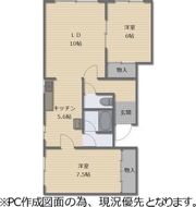 コーポ萌の間取り画像