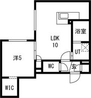 Lien 南郷6（リアン）の間取り画像