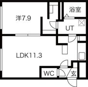 pas a’ pas 24（パザパ24）の間取り画像