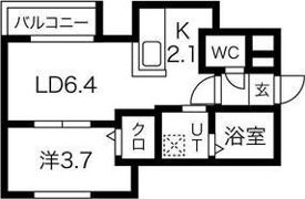 RAFIO N26の間取り画像