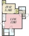 タウンハウスの間取り画像