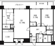 ソレイユ発寒の間取り画像