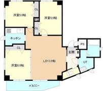 サンライン豊平の間取り画像