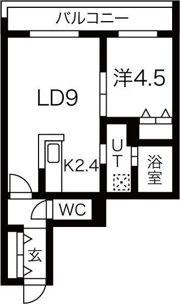 アティーナ平岸IIの間取り画像