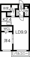 アンジュール発寒南の間取り画像