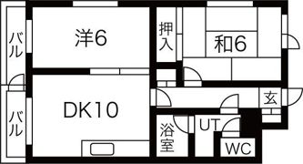 メゾンフィッシュの間取り画像