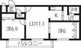 フォーレスト元町の間取り画像