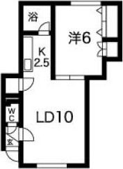 シンエイマンションの間取り画像