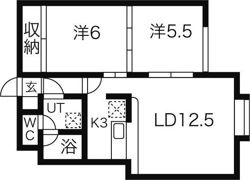 ピュアコートの間取り画像