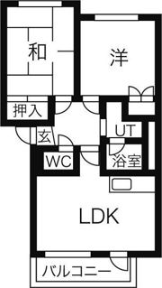 シャトーセピアの間取り画像