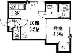 ビブレパークフロントの間取り画像