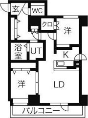 ピュア東彩館 IIの間取り画像