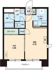 サザンステラコート北大の間取り画像