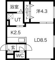 メゾン十花の間取り画像