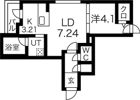 レスツオン北13の間取り画像