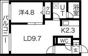 Dear court Lの間取り画像
