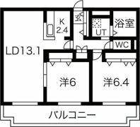 NAHEL RAVISSA（ネェル・ラヴィッサ）の間取り画像
