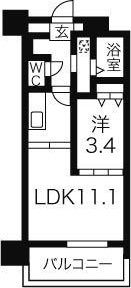 イリオス中島公園の間取り画像