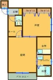花てまり弐番館の間取り画像