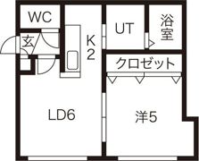 ドリームハウス月寒の間取り画像