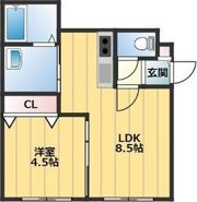 LEE SPACE 北10条Iの間取り画像