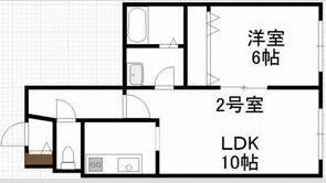 フレスコ25の間取り画像
