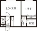クレアメゾン環状通東の間取り画像