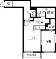 K’s Casaの間取り画像