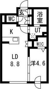 アルファスクエア南5東の間取り画像