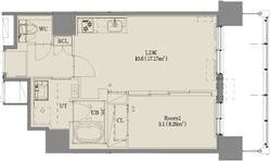 仮）ジラフ大通西15プレミアの間取り画像