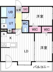 アルファスクエア北22の間取り画像