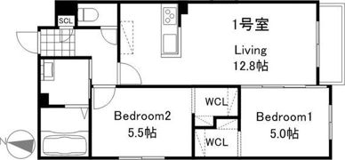 仮)プレスタ南20西8MSの間取り画像