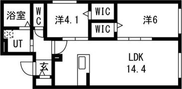 CIEL北11条（シエル）の間取り画像