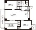 サンシャイン円山の間取り画像