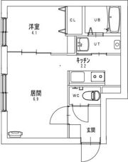 リガーレ東札幌の間取り画像