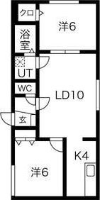 LAPIS-LAZULI白石の間取り画像