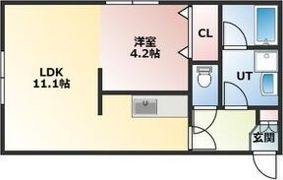 サザンフィールド東札幌の間取り画像