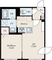 クレスト白石中央の間取り画像