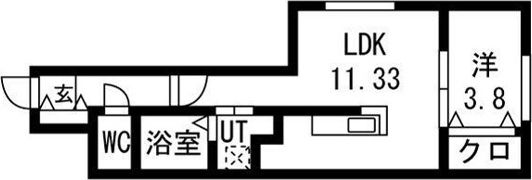 GranLuz大谷地の間取り画像