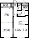 White Mothersの間取り画像