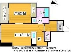 ミ・ピアーチェ環状通の間取り画像