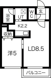 ウィングヴィラの間取り画像