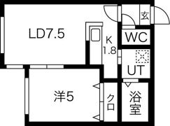 Louis Iの間取り画像