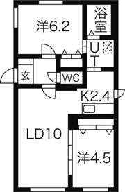セントアイ14の間取り画像