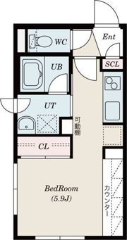アストラリス本郷通の間取り画像