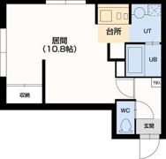 アーバンクラスタ新札幌IIIの間取り画像